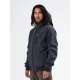 HOODED BONDED BOMBER JACKET 212.EM11.71 DARK GREY