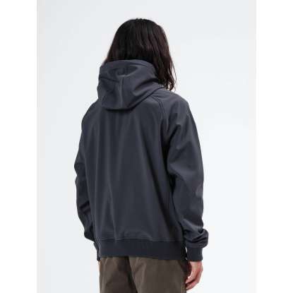 HOODED BONDED BOMBER JACKET 212.EM11.71 DARK GREY