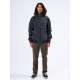 HOODED BONDED BOMBER JACKET 212.EM11.71 DARK GREY