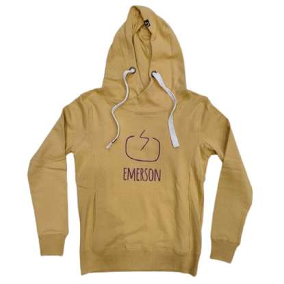 EMERSON BASIC LOGO HOODIE WFR1417 YELLOW