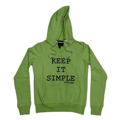 EMERSON LOGO HOODIE WFR1323 LIME