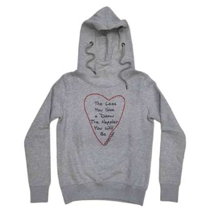 EMERSON HEART LOGO HOODIE WFR1327 GREY