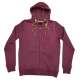 Basic Zipper Hoodie  WF1419 ROSE