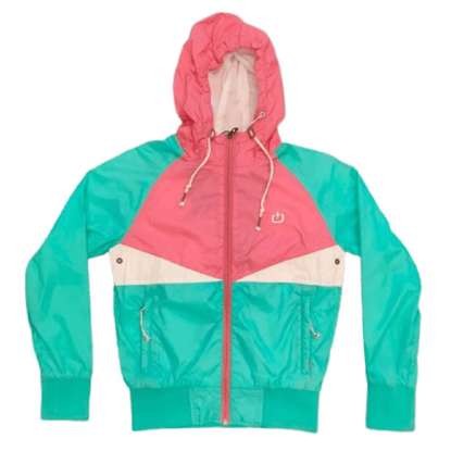 Lightweight Bomber Jacket SWR1342 TYRQUOISE/WHITE/CORAL