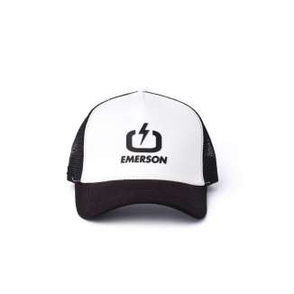 EMERSON LOGO TRUCKER CAP 221.EU01.07 WHITE/BLACK