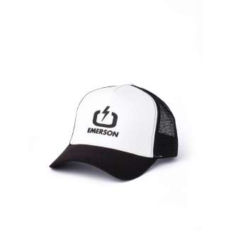 EMERSON LOGO TRUCKER CAP 221.EU01.07 WHITE/BLACK