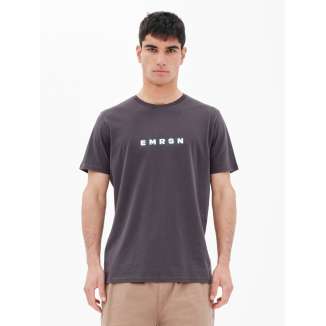 EMERSON SIGNATURE LOGO T-SHIRT 221.EM33.03 OFF BLACK