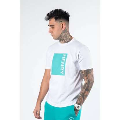 HENRY CLOTHING T-SHIRT 3-202 WHITE