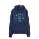 GRAPHIC PRINT HOODIE 182.EM20.42 ROYAL
