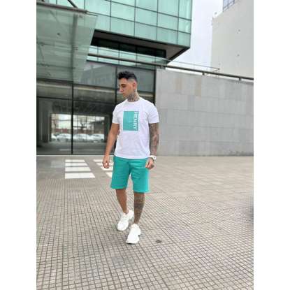 HENRY CLOTHING T-SHIRT 3-202 WHITE