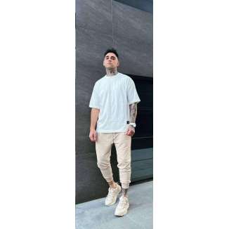 Henry Track Pants 6-200 BEIGE