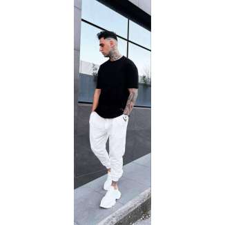 Henry Track Pants 6-200 OFF WHITE