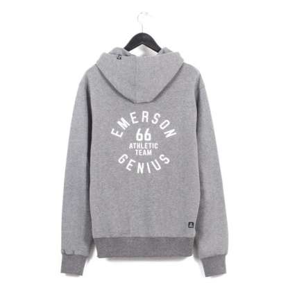 GRAPHIC PRINT HOODIE 182.EM20.42 GREY