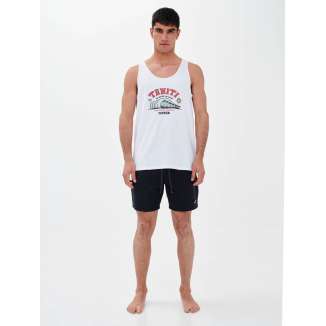 EMERSON TAHITI WAVE TANK 221.EM37.39 WHITE