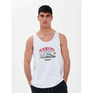 EMERSON TAHITI WAVE TANK 221.EM37.39 WHITE