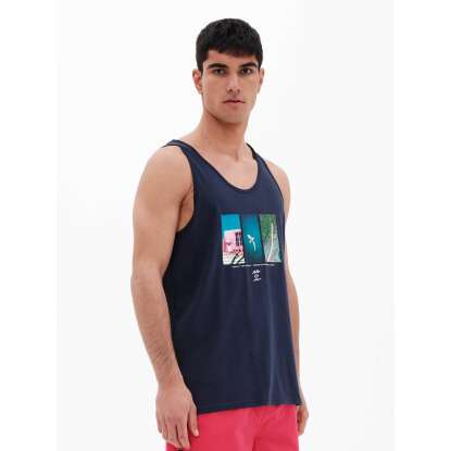 EMERSON TRIPTYCH TANK 221.EM37.63 NAVY