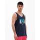 EMERSON TRIPTYCH TANK 221.EM37.63 NAVY