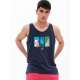 EMERSON TRIPTYCH TANK 221.EM37.63 NAVY