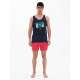 EMERSON TRIPTYCH TANK 221.EM37.63 NAVY