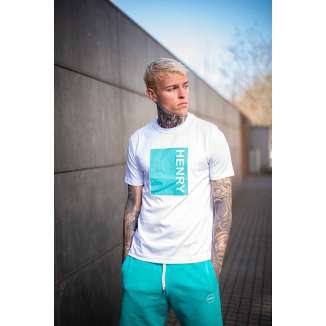 HENRY CLOTHING T-SHIRT 3-202 WHITE