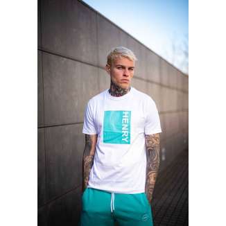 HENRY CLOTHING T-SHIRT 3-202 WHITE