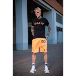HENRY CLOTHING T-SHIRT 3-214 BLACK