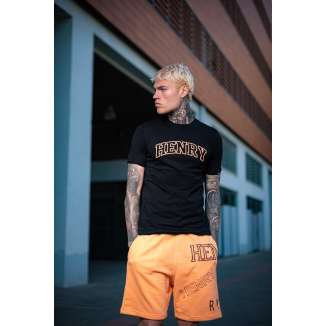 HENRY CLOTHING T-SHIRT 3-214 BLACK
