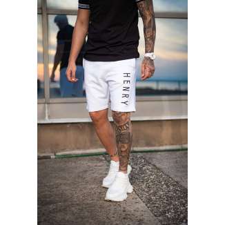 HENRY LOGO SHORTS 6-203 WHITE