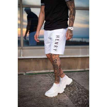 HENRY LOGO SHORTS 6-203 WHITE