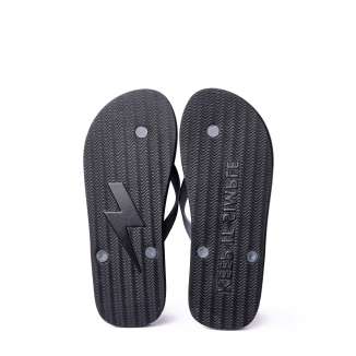 MENS FLIP FLOPS 221.EM95.03 BLACK/D.GREY