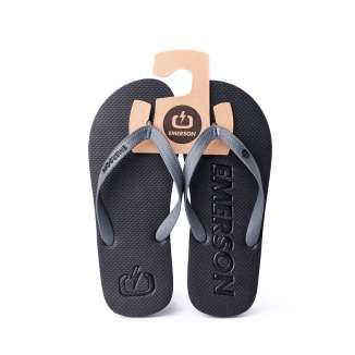 MENS FLIP FLOPS 221.EM95.03 BLACK/D.GREY