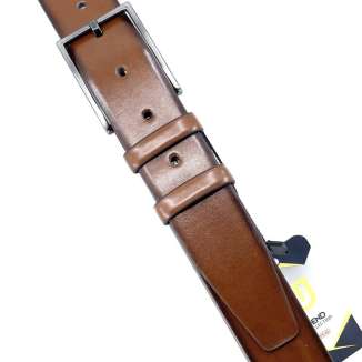 BELT PU LEATHER 2007 TABAC