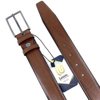 BELT PU LEATHER 2007 TABAC