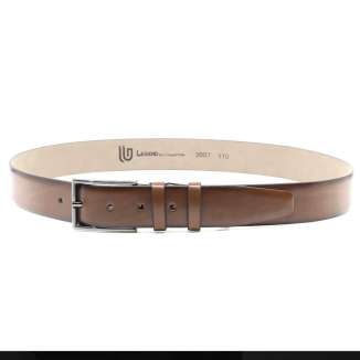 BELT PU LEATHER 2007 TABAC