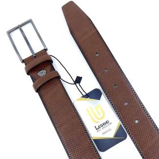 BELT PU LEATHER 2033 TABAC