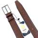 BELT PU LEATHER 2033 TABAC