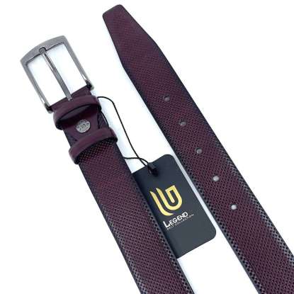 BELT PU LEATHER 2033 BORDEAUX