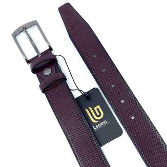 BELT PU LEATHER 2033 BORDEAUX