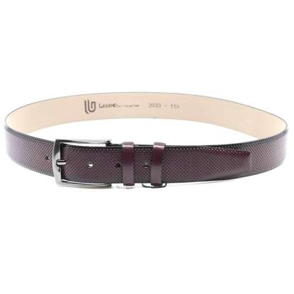 BELT PU LEATHER 2033 BORDEAUX
