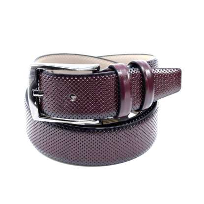 BELT PU LEATHER 2033 BORDEAUX