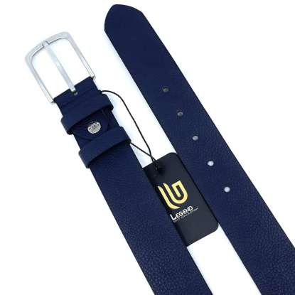 BELT PU LEATHER 1757 BLUE