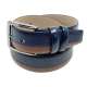BELT PU LEATHER 1733 BLUE/TABAC