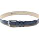 BELT PU LEATHER 1733 BLUE/TABAC