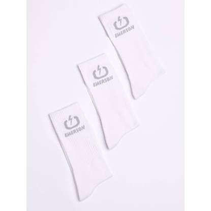 Emerson Unisex 3-Pair Κάλτσες 202.EU08.03 WHITE