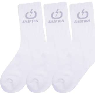 Emerson Unisex 3-Pair Κάλτσες 202.EU08.03 WHITE