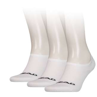 HEAD FOOTIE UNISEX 3-Pair Κάλτσες 701219911-002 WHITE