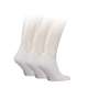 HEAD FOOTIE UNISEX 3-Pair Κάλτσες 701219911-002 WHITE