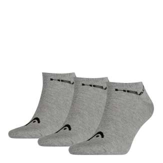 HEAD SNEAKER UNISEX 3-Pair Κάλτσες 761010001-400 GREY