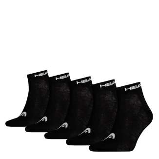 HEAD QUARTER UNISEX 5-Pair Κάλτσες 781502001-200 BLACK