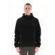 DETACHABLE HOOD BONDED JACKET 222.EM11.02 BLACK